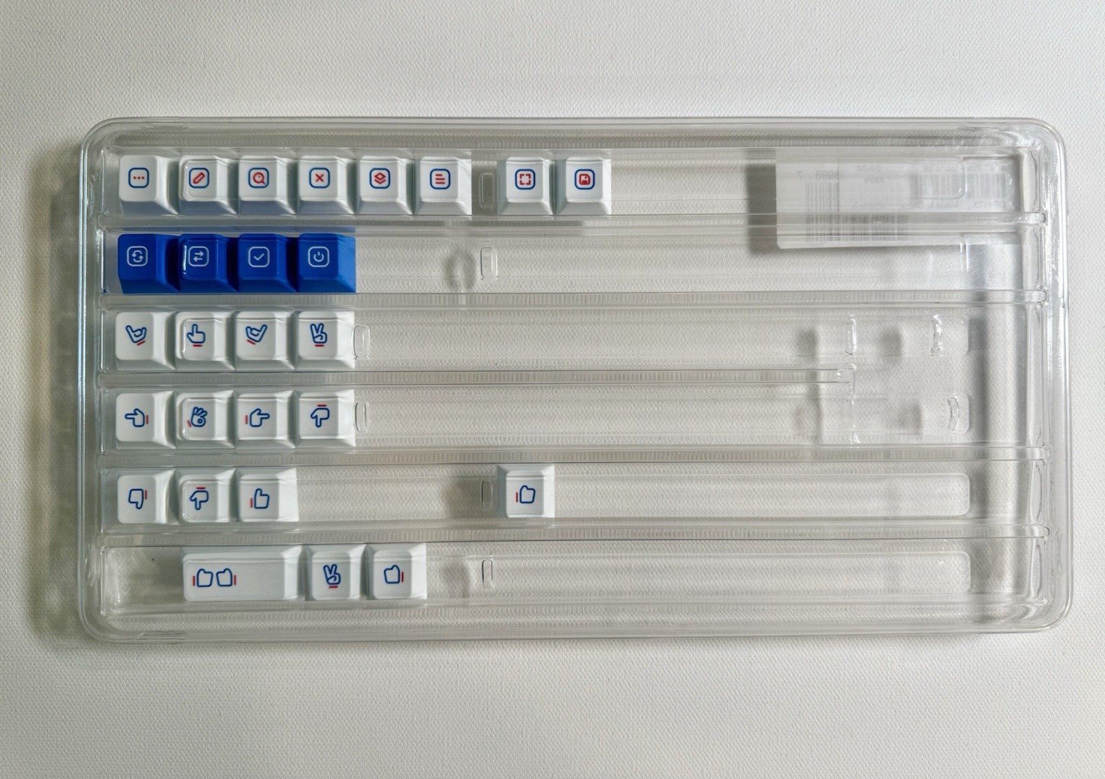 EnjoyPBT ePBT Ping Icons Keycap Kit PBT Dye-Sub MX Compatible Brand New