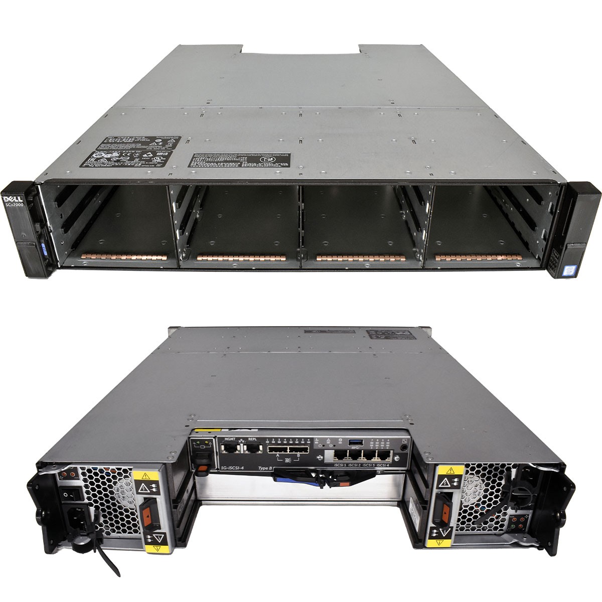 Dell Storage Center SCv2000 1x Controller E15M001 12x LFF 3.5 2x PSU 33K6J