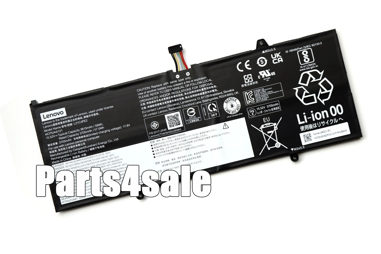Genuine L21C4PE2 L21D4PE2 L21D4PE1 L21M4PE2 Battery for Lenovo Yoga 6 13ALC7