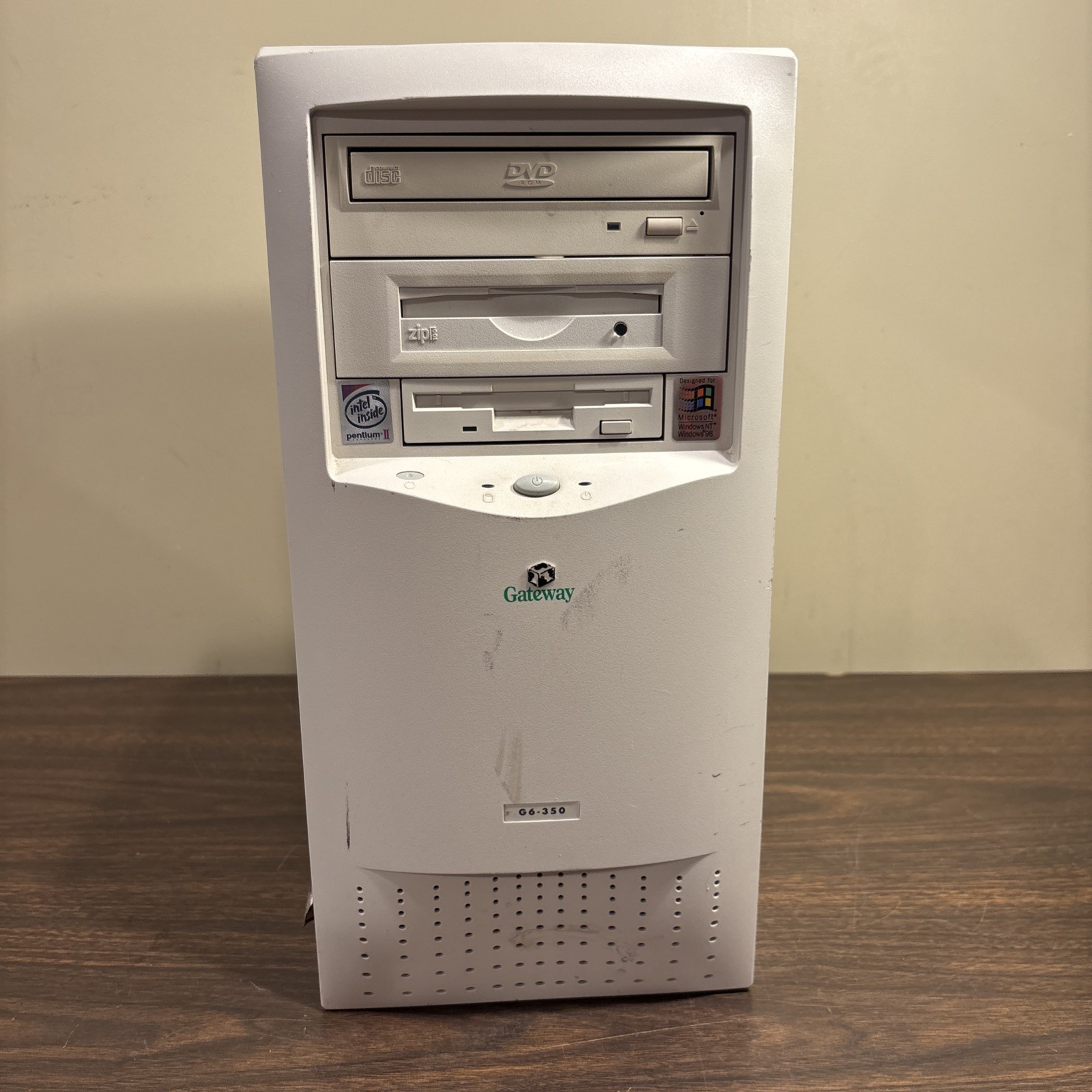 Gateway G6-350  Pentium II  Vintage Desktop PC Retro