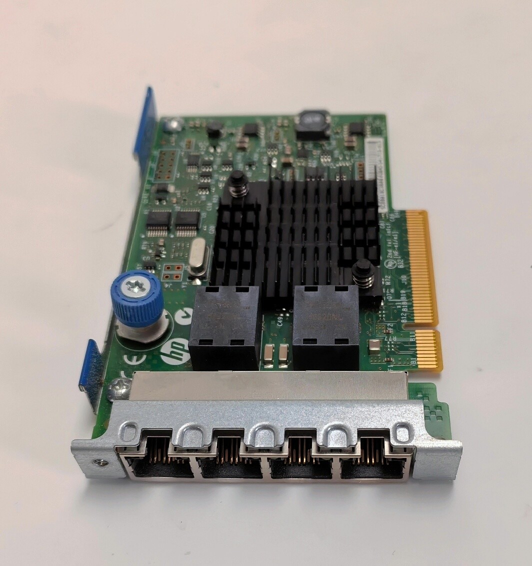 HP 366FLR Quad Port Gigabit NIC 669280-001 Intel I350-T4 Server Network Card