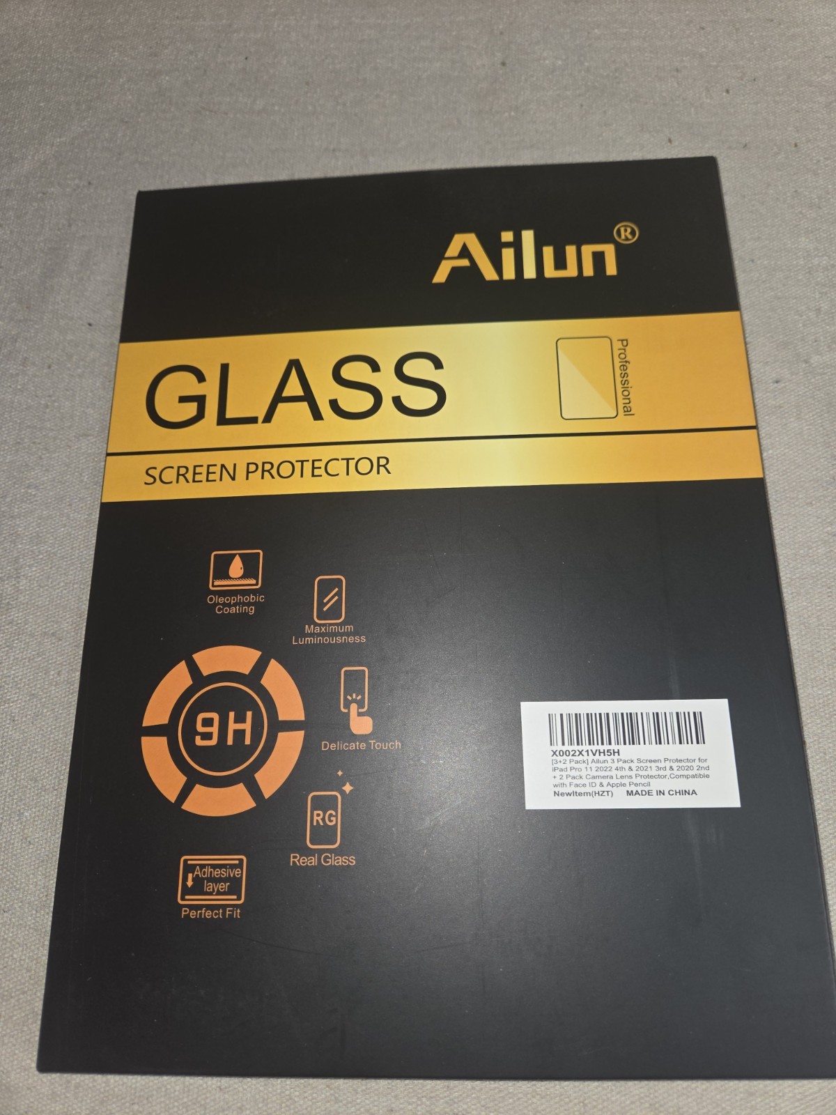 ipad 11th generation screen protector Ailun 3 Pack