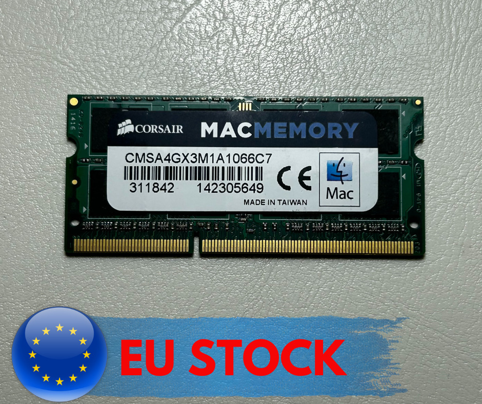 USED Corsair 4GB 2Rx8 PC3-8500 SODIMM CMSA4GX3M1A1066C7 Memory RAM