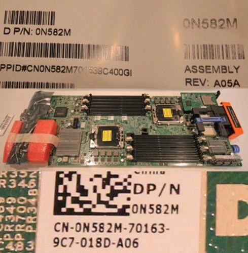 DELL POWEREDGE M610 MOTHERBOARD 0N582M REV A05A