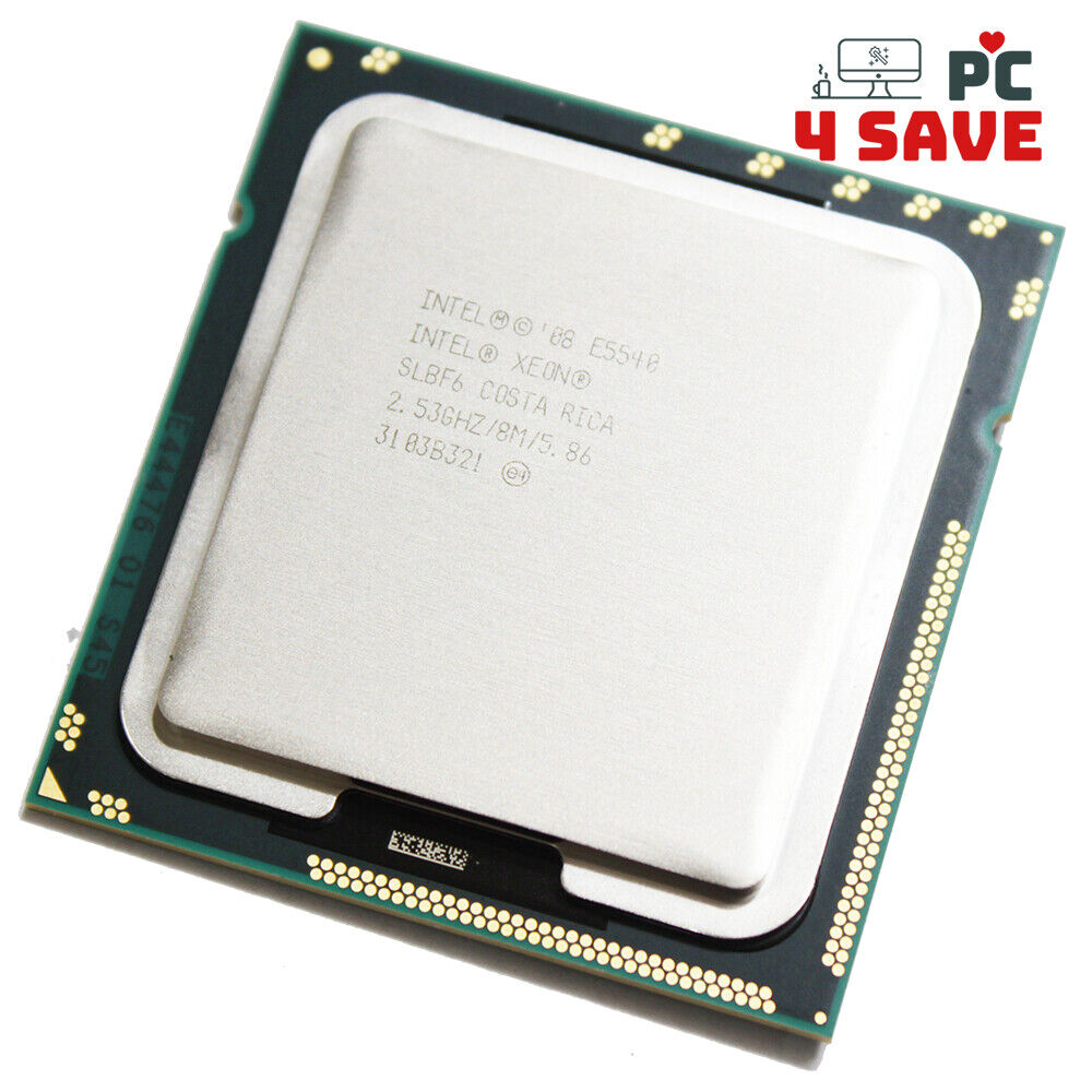 Intel Xeon E5540 SLBF6 2.53GHz 8M Quad Core LGA 1366 Server CPU Processor 80W