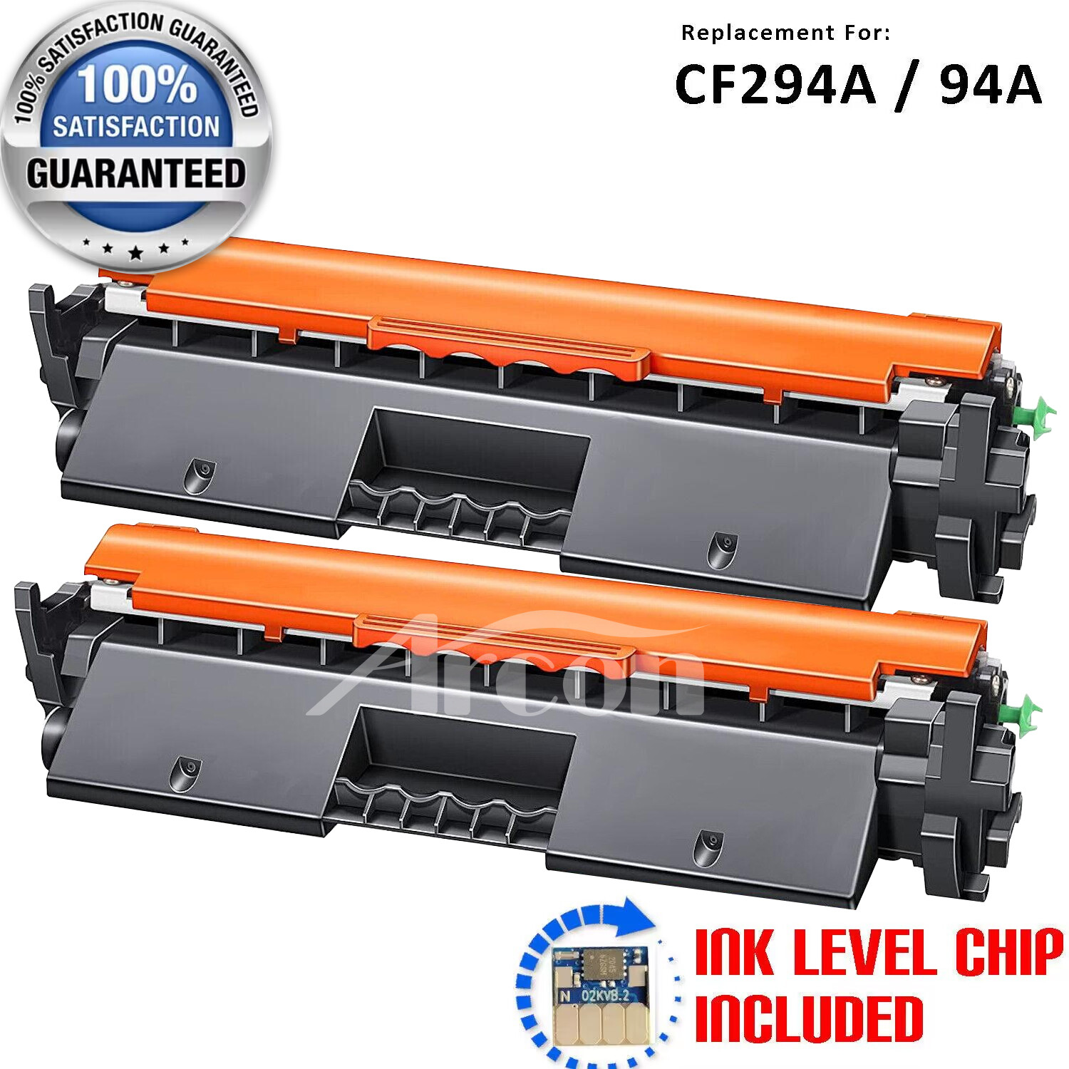 2PK CF294A 94A Toner Cartridge fits for HP LaserJet Pro M118dw M148fdw Printer