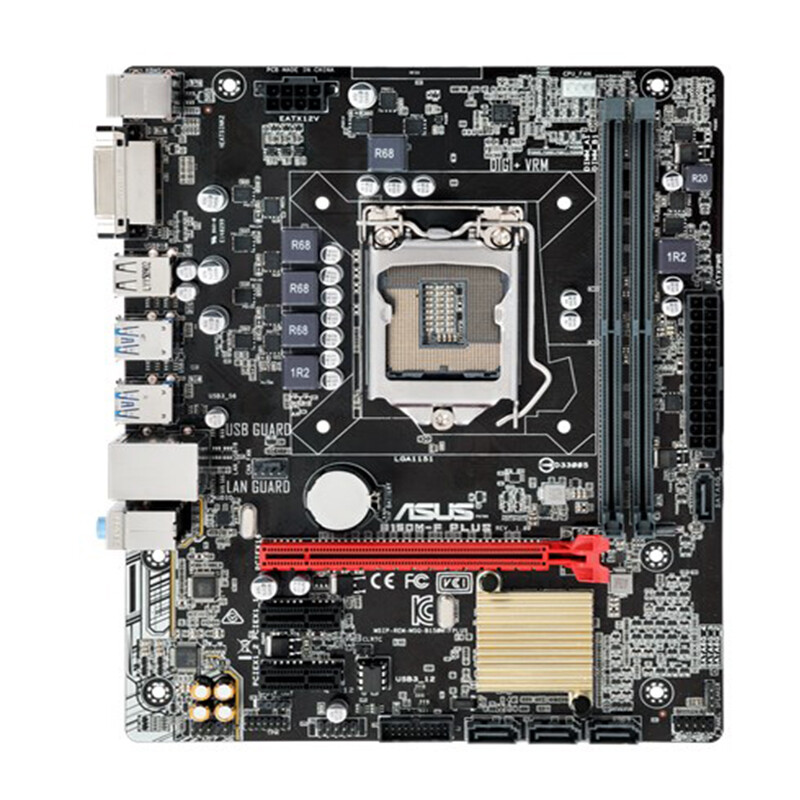 For Asus B150M-F PLUS LGA1151Desktop Motherboard DDR4 Intel B150 USB3.0 M-ATX
