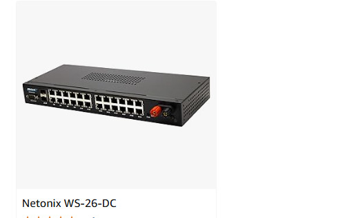 Netonix WISP Switch    WS-26-DC