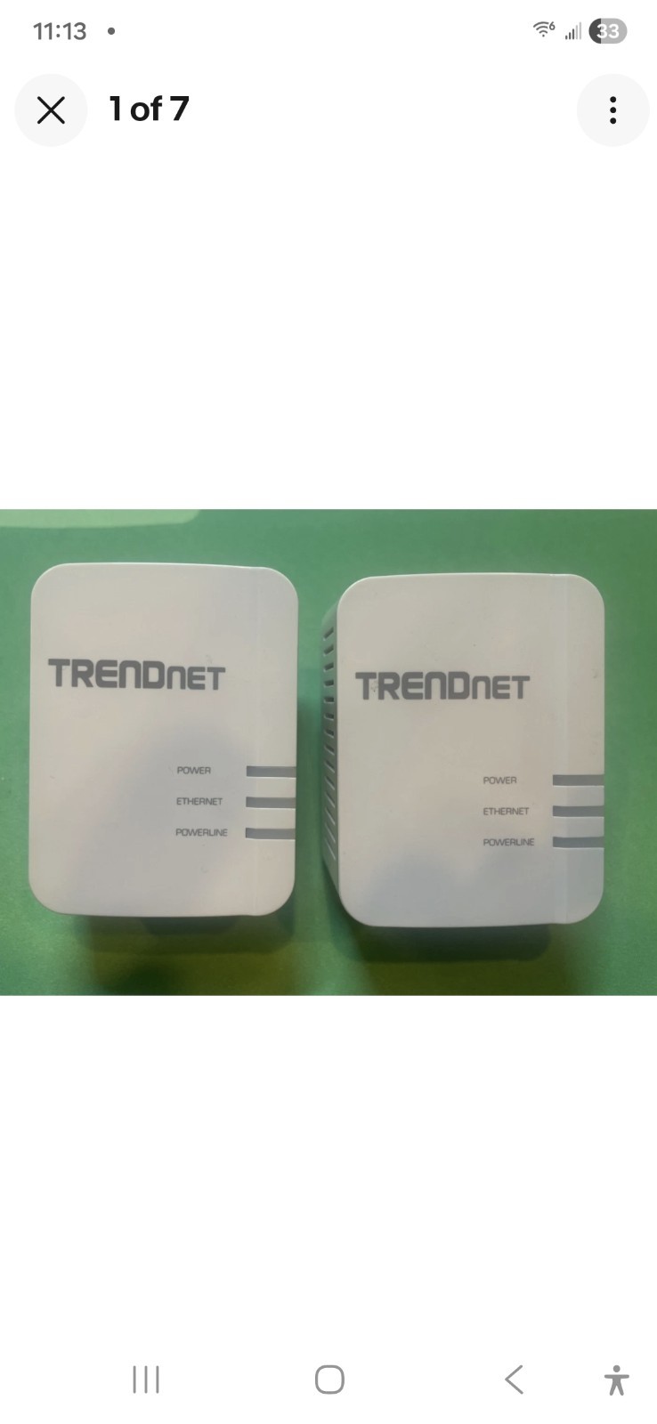 Trendnet TPL-420E2 K/A Powerline network extender Ethernet Cables (Included)