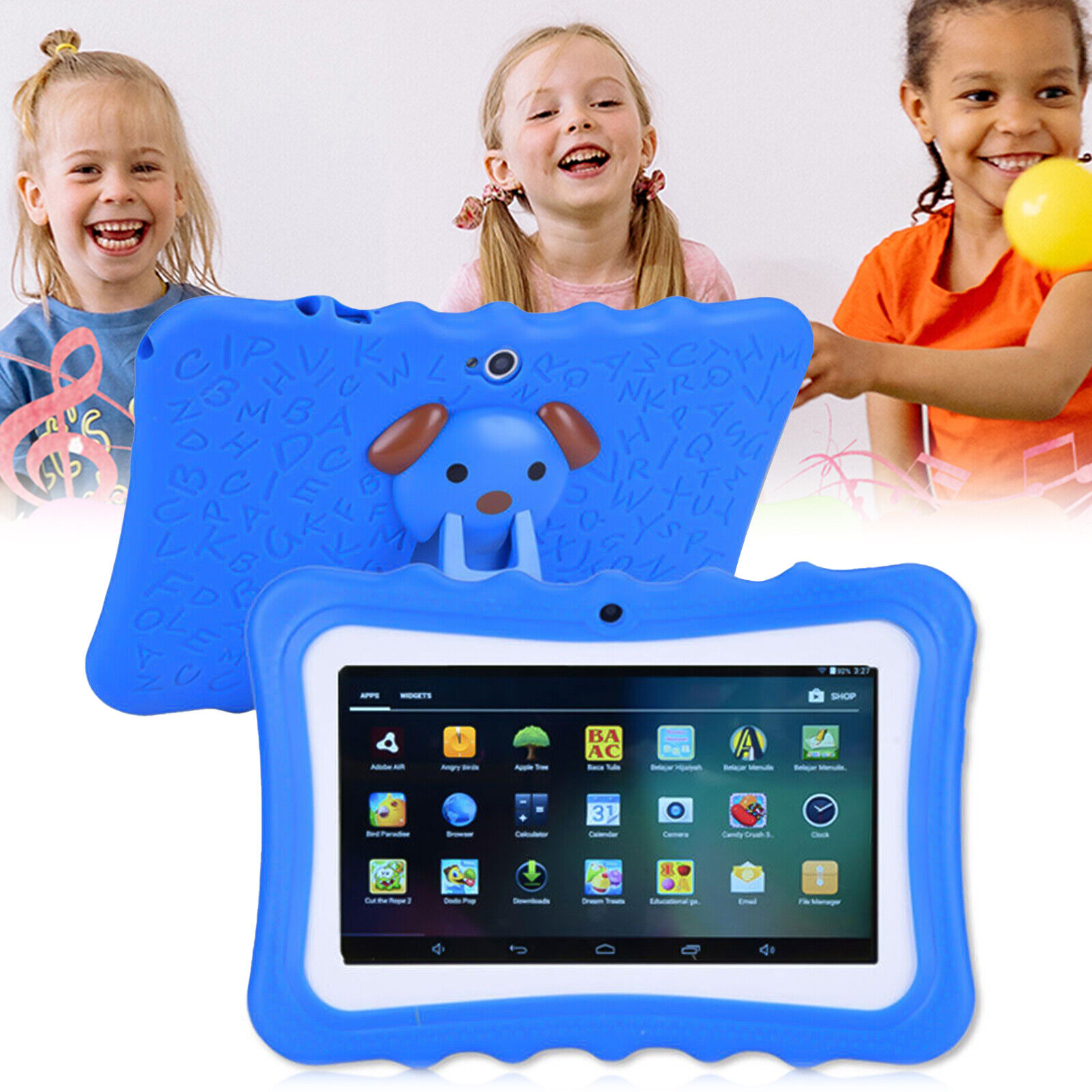10 Inch 7'' Kids Toddlers Educational Learning Tablet Wi-Fi Android Dual Camera