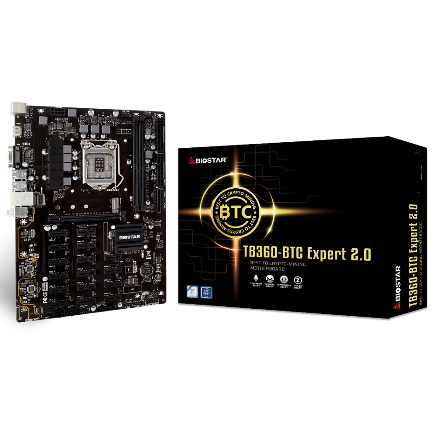 Biostar TB360-BTC Expert 2.0 DDR4 ATX motherboard LGA 1151
