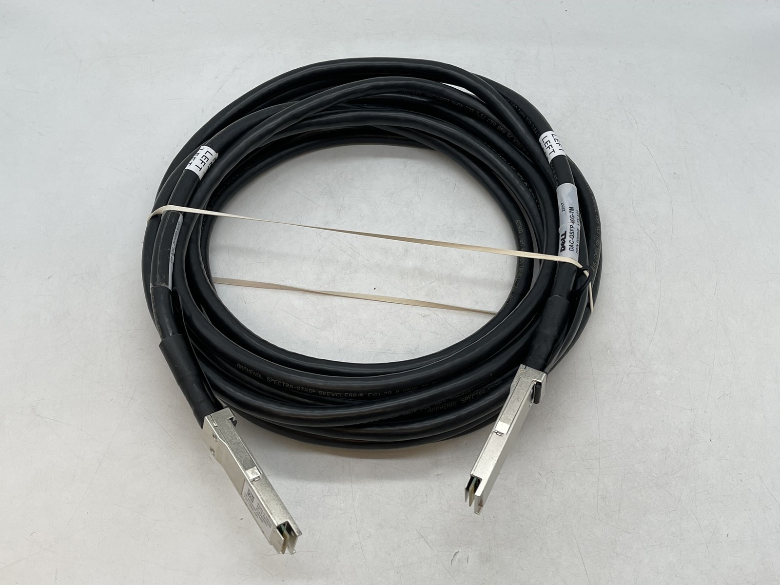 Genuine Dell EMC DAC-QSFP-40G-7M Twinax Cable DP/N:005RH0 FREE S/H