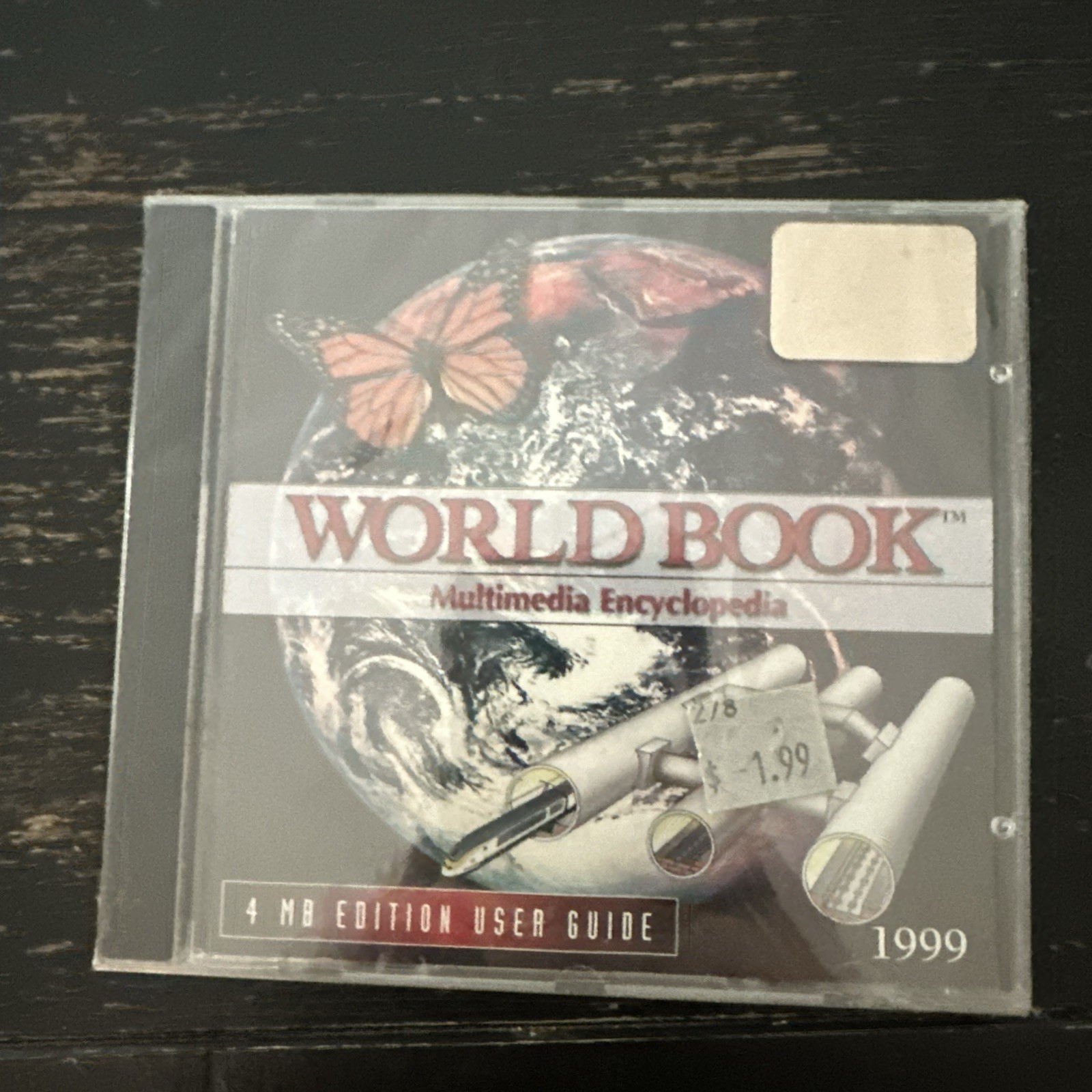 New Sealed World Book Multimedia Encyclopedia 1999 4MB Edition User Guide