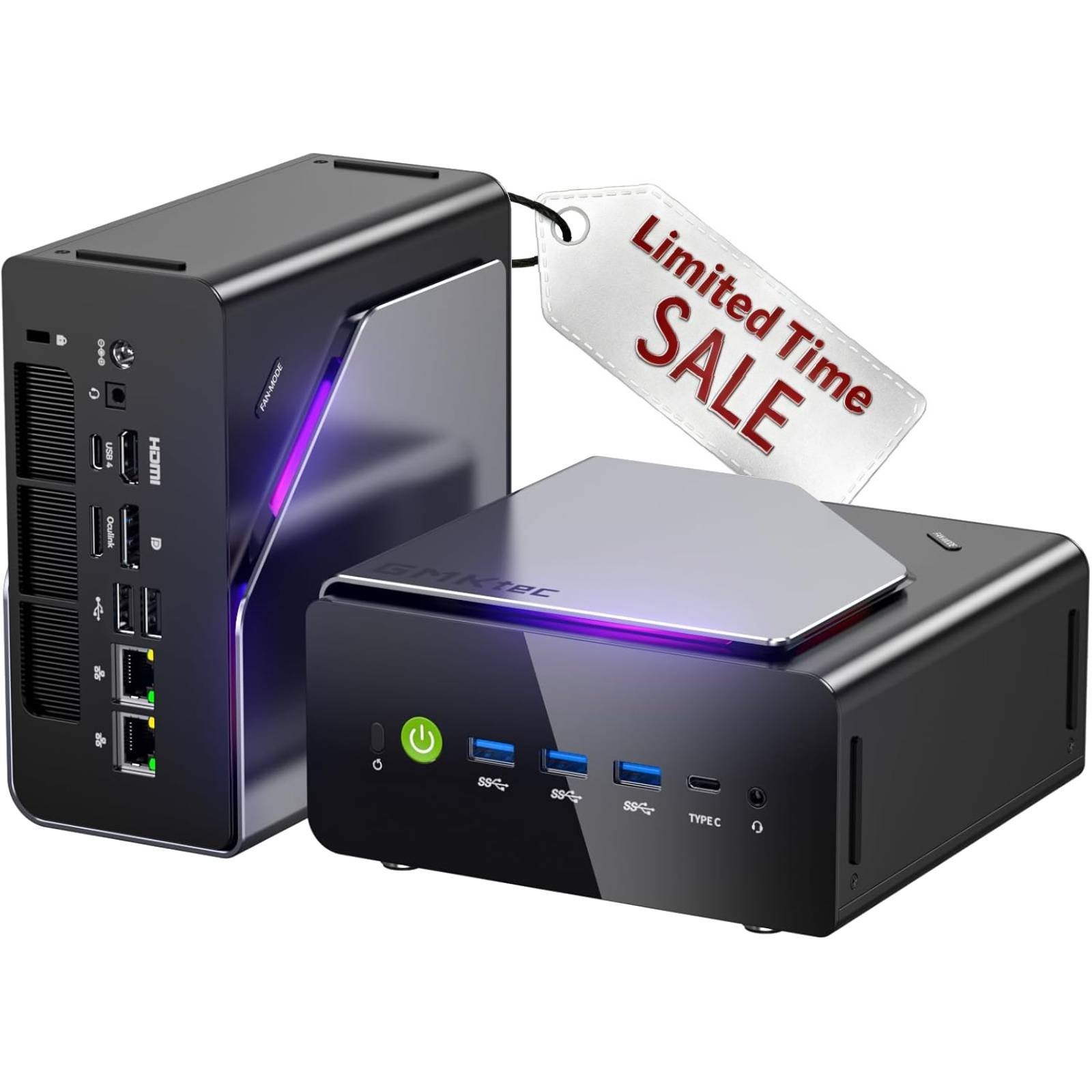 GMKtec Gaming Mini PC K15 Intel Ultra 5 125U 4.3GHz 16GB / 32GB DDR5 RAM 1TB SSD