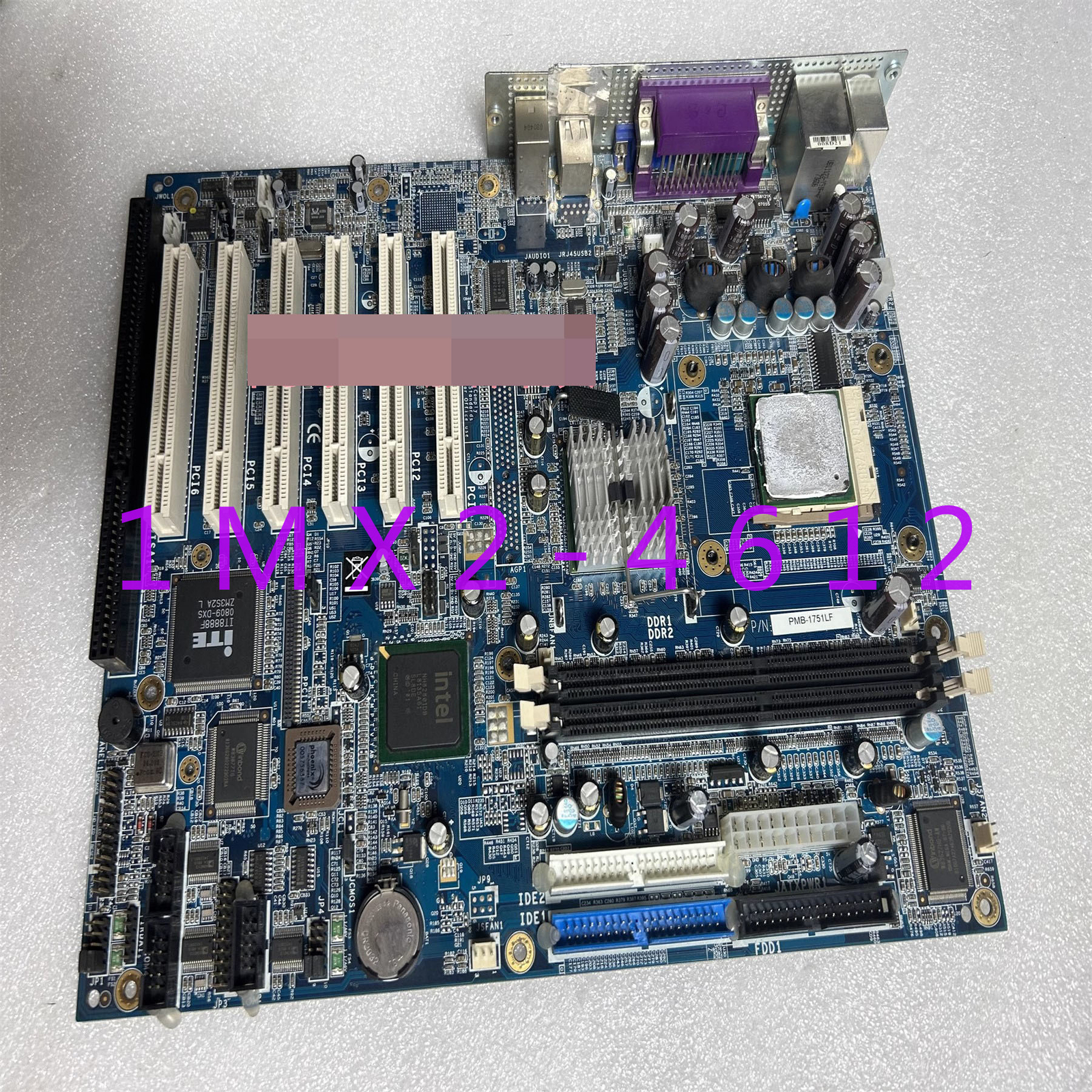 1pc used  ADVANTRON PMB-1751LF 845 motherboard