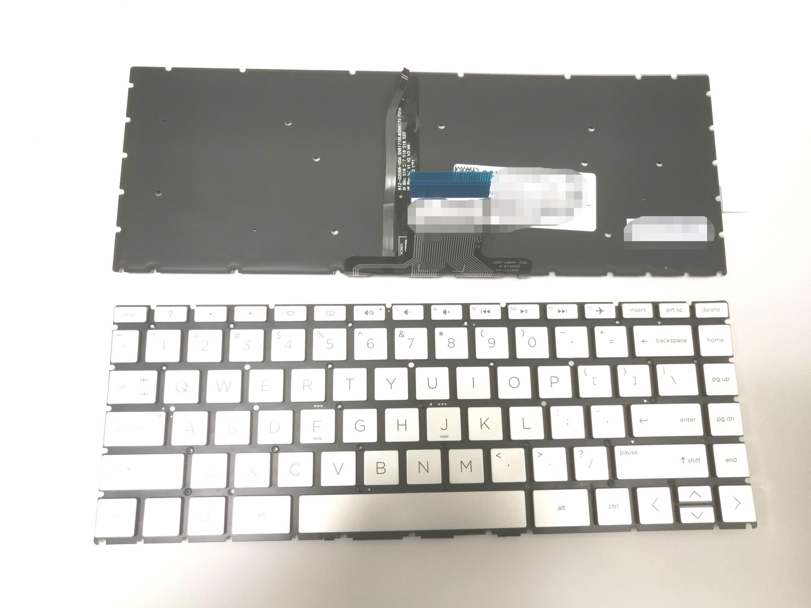 HP 14-dq0002dx 14-dq1043cl 14-dq0001dx 14-dq1045cl Backlit Keyboard Silver US