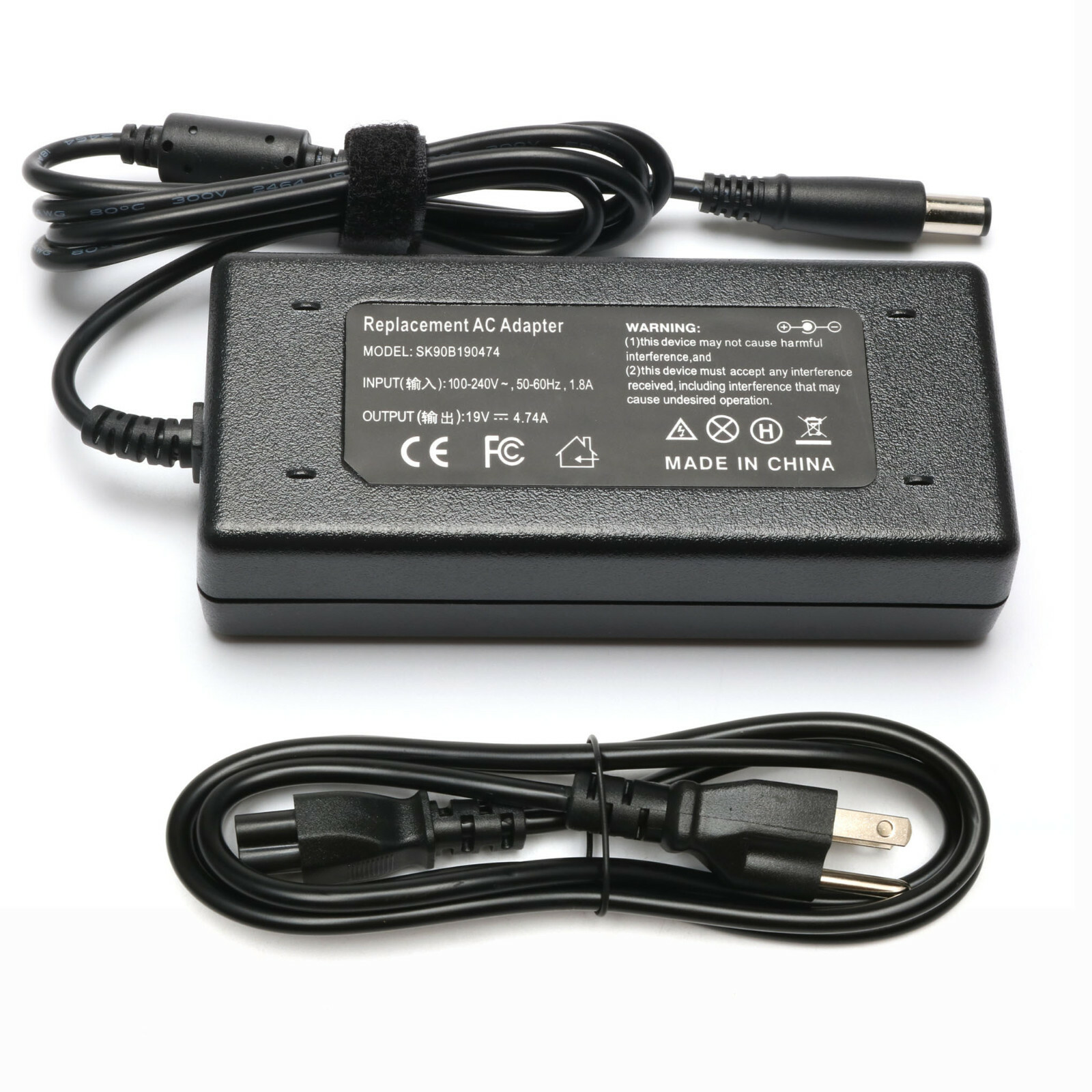 Power Adapter Charger for HP Compaq 6530b 6560b 6710b 6710s 6715b 6715s 6730b