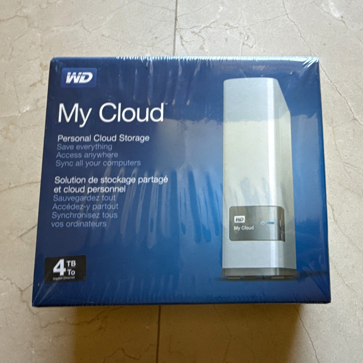 Factory Sealed WD My Cloud 4TB Personal Cloud Storage Brand New Unopened 