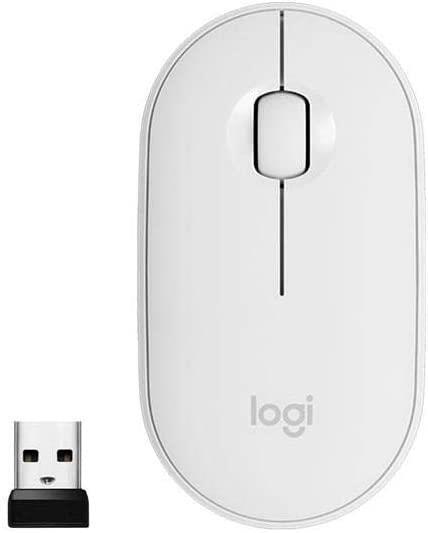 New Logitech Pebble M350 - White - Wireless Bluetooth Optical Mouse