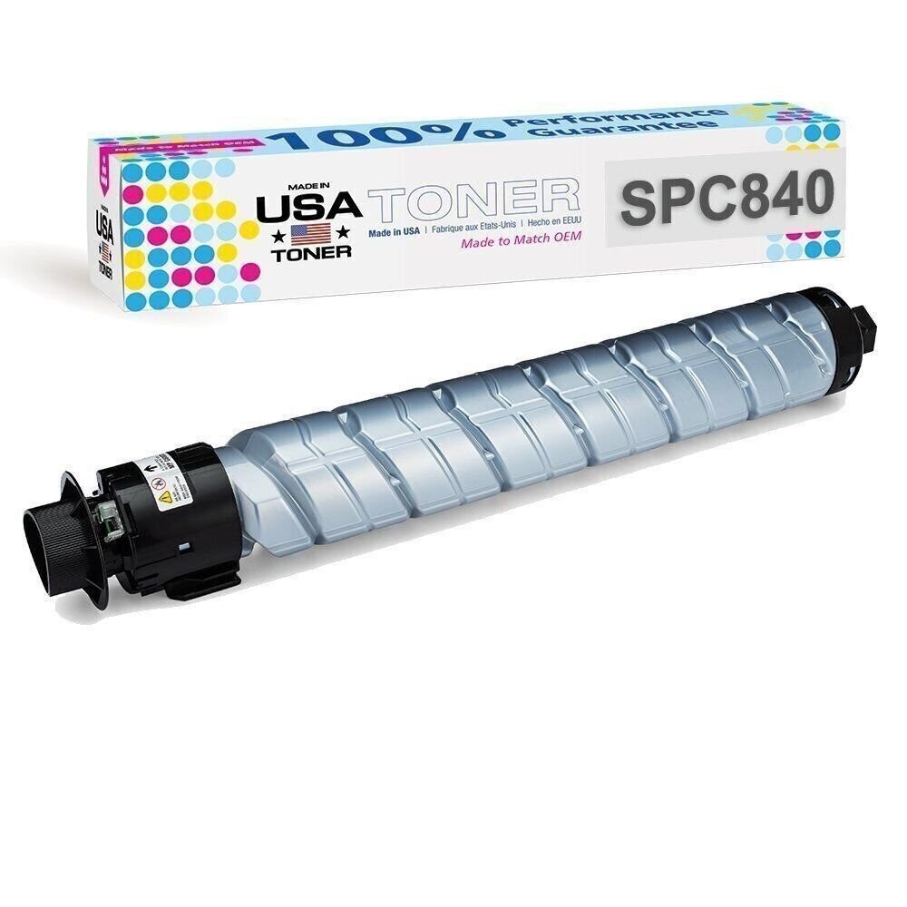 Toner for Ricoh SPC840dn, SP C842, SP C840A, 821255 Black