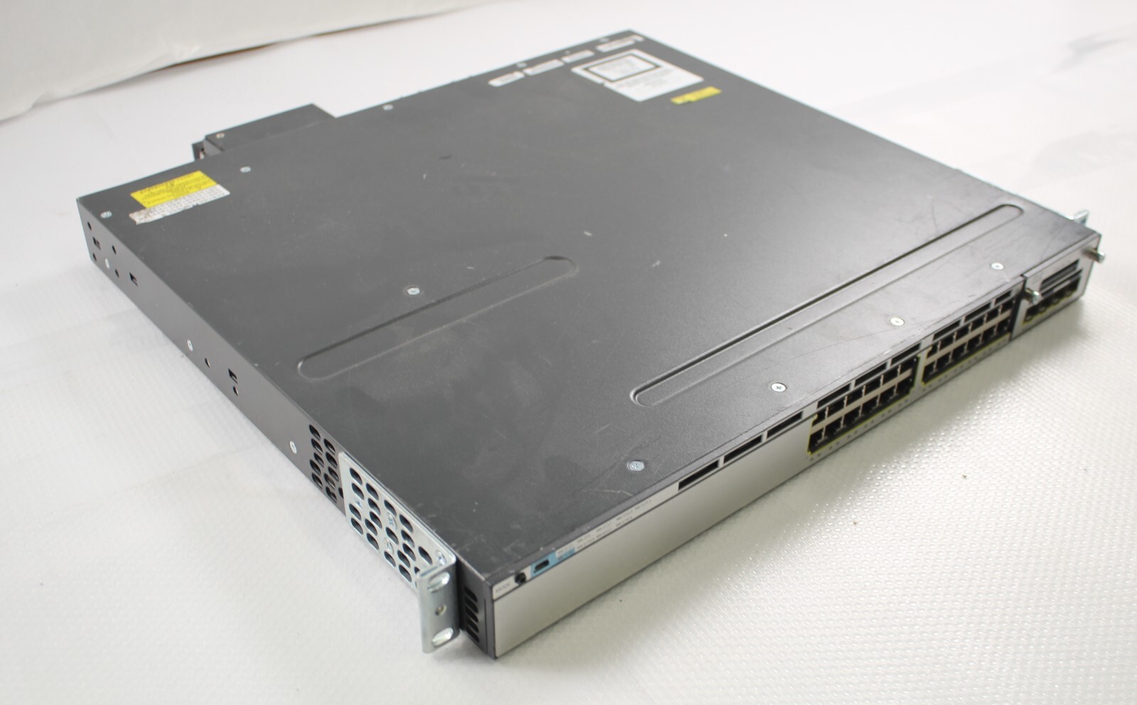 Cisco Catalyst 3750X Series WS-C3750X-24T-S V01 Switch C3KX-NM-10G Module 1*PSU