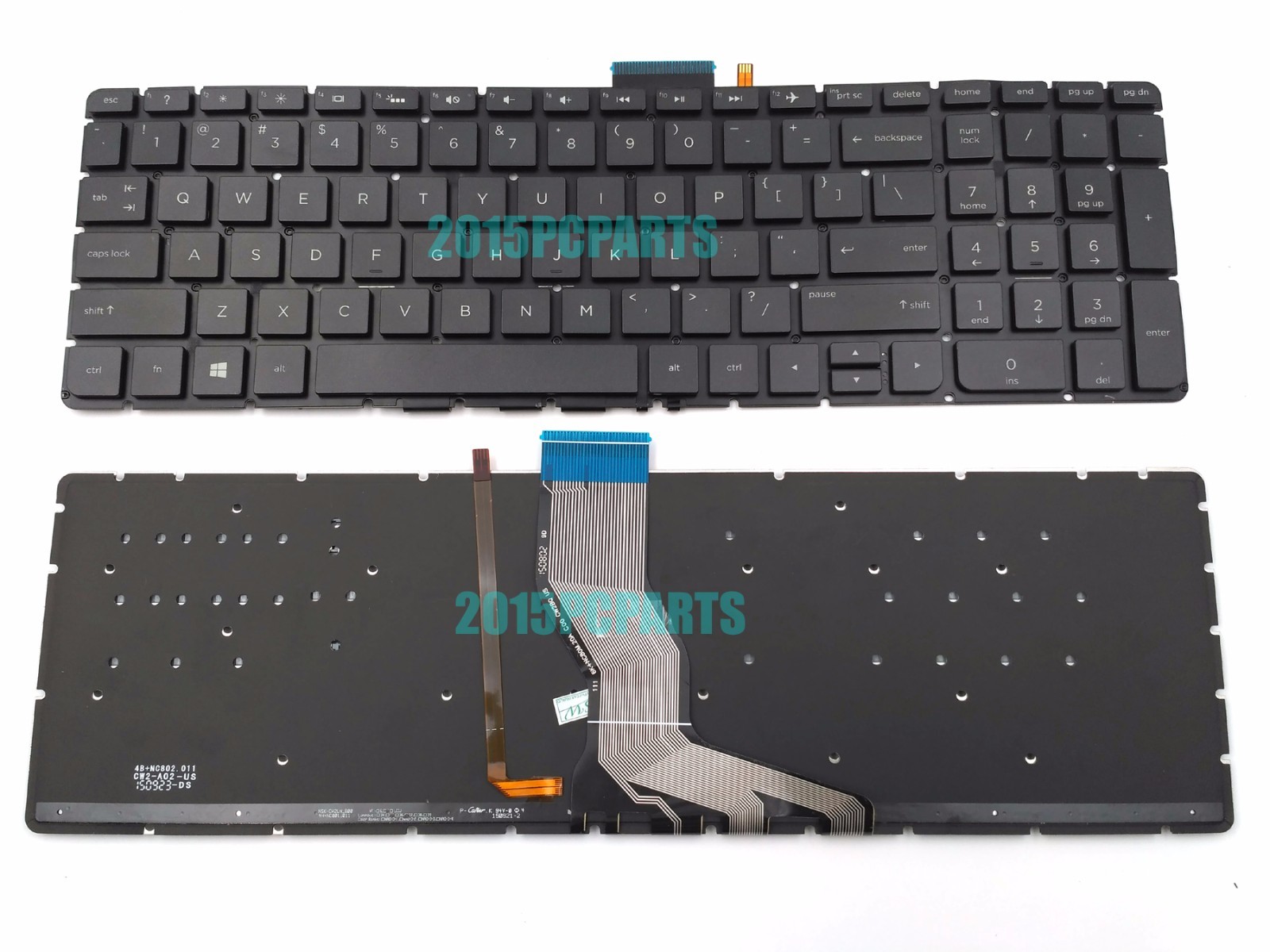 New US Backlit HP Pavilion 15-AU087CL 15-AU091NR 15-AU097CL 15-AU100 keyboard