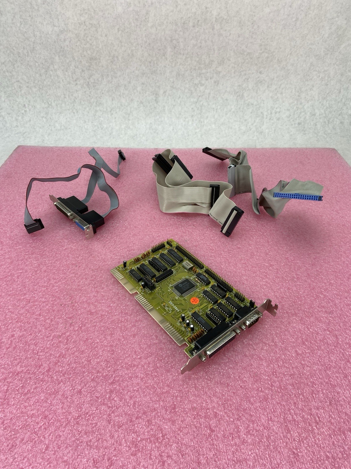 UMC CIRCUIT BOARD ISA CONTROLLER CARD SST-2845 w/Cords