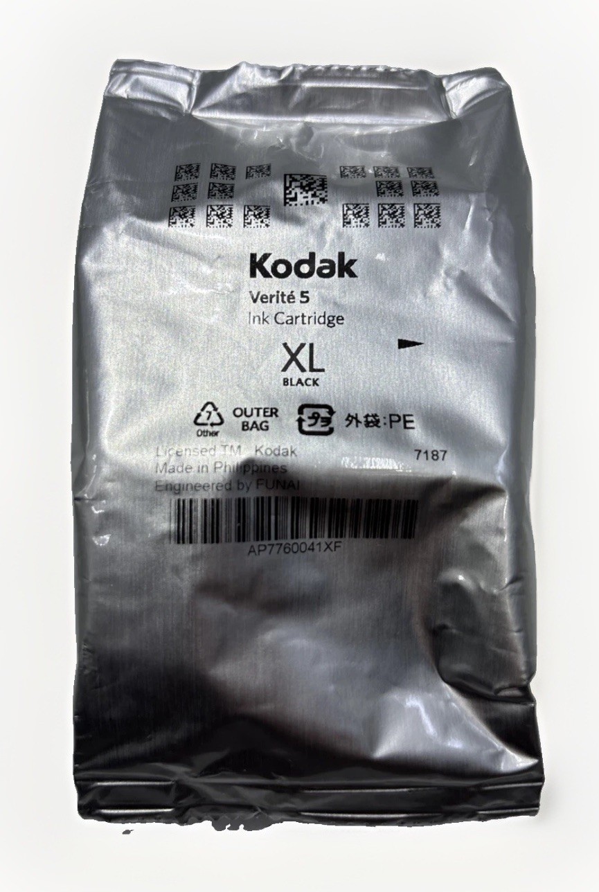 Kodak Verite 5 Ink Cartridge XL Black New High Yield 400 Pages SEALED NO BOX