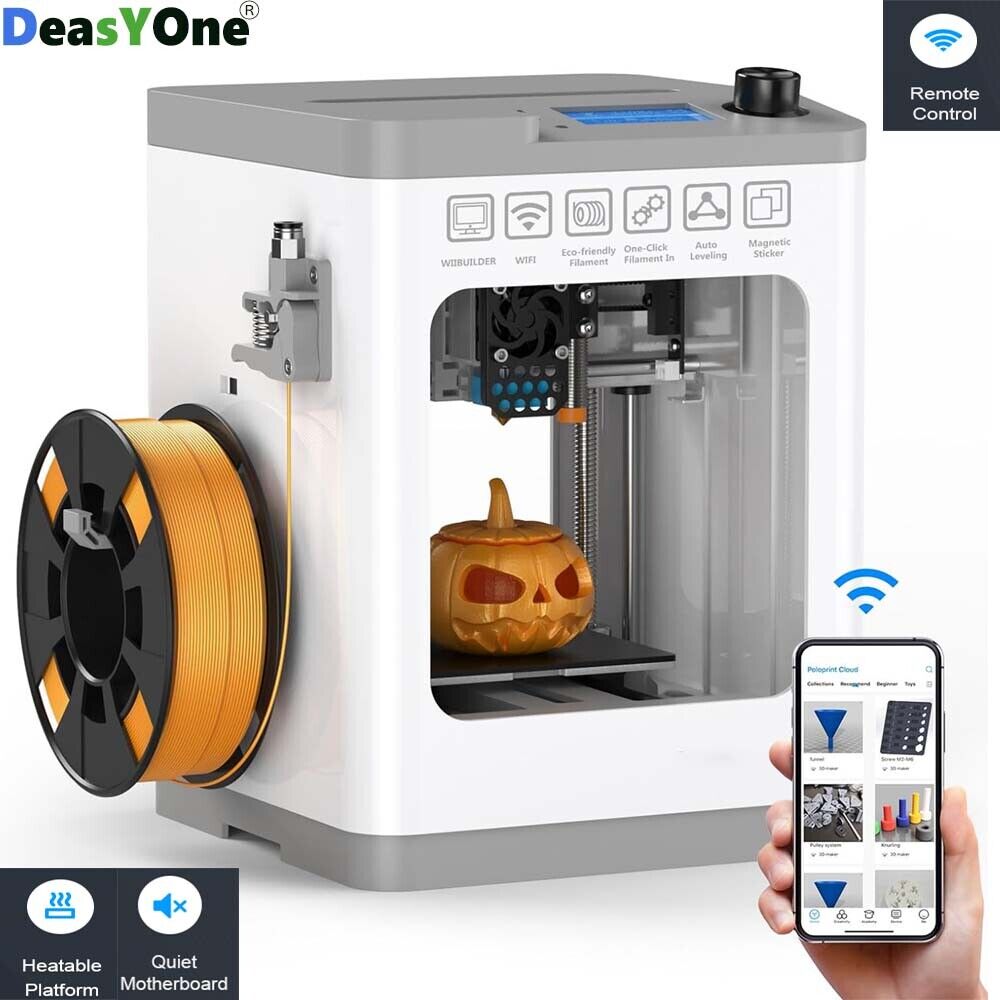 Mini 3D Printer For Kid & Beginners Fully Assembled Wi-Fi And Auto Level Printer