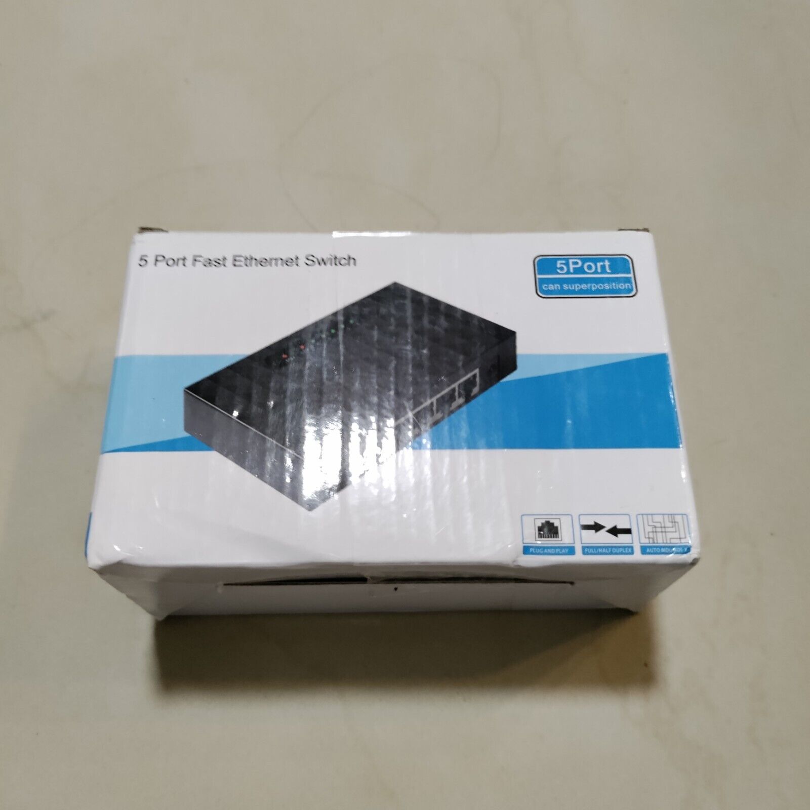 Black Box  (LBS005A) 5-Ports External Switch