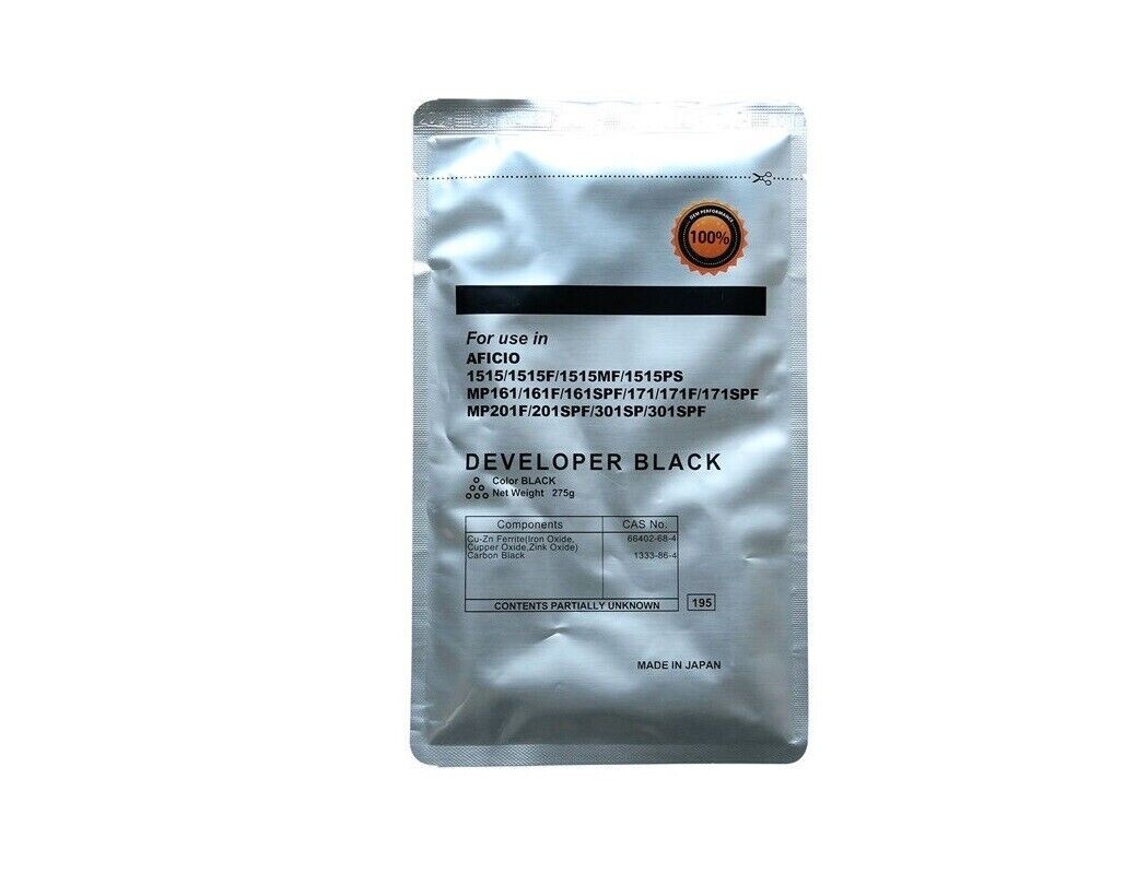 PREMIUM COMPATIBLE DEVELOPER FOR RICOH AFICIO 1515/MP161/MP171/MP201 (275 grams)