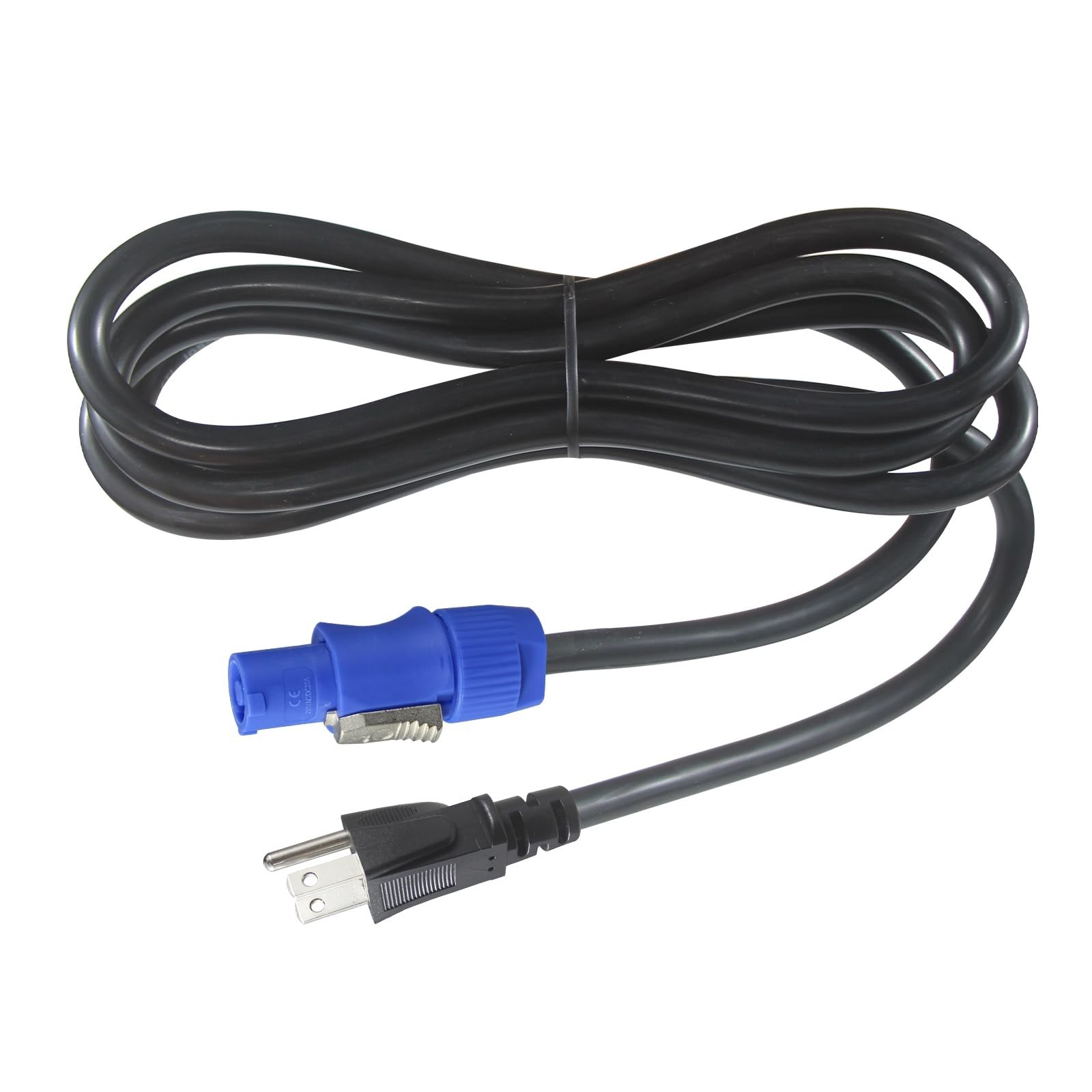 10FT powerCON to NEMA 5-15P Power Cable 16AWG 20A 3-Pin Stage Light LED Screen