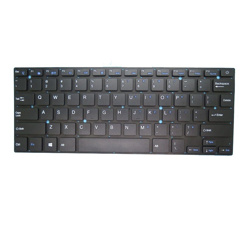 Laptop Keyboard For Polaroid MPC1445PJE04.143 Without Frame Black United States