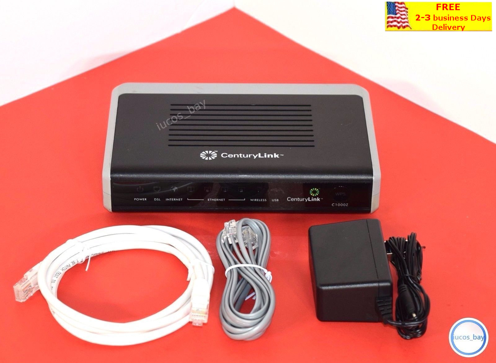 Centurylink Zyxel C1000Z VDSL2 Modem With Wireless Wi-Fi Router Fast Shipping