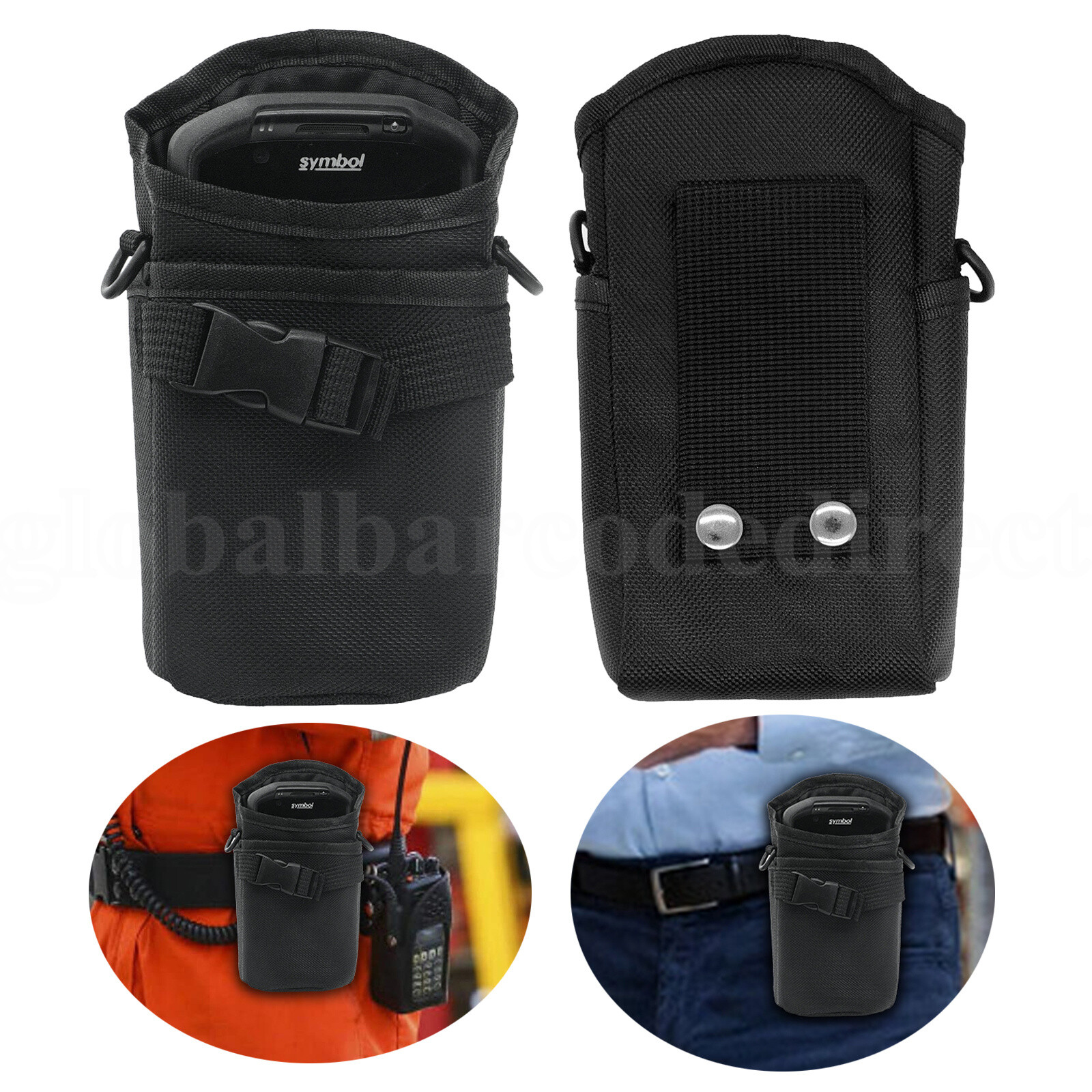 5Pcs Nylon Scanner Carry Case Holster for Sybmol Zebra TC70 TC72 TC75 TC75X TC77