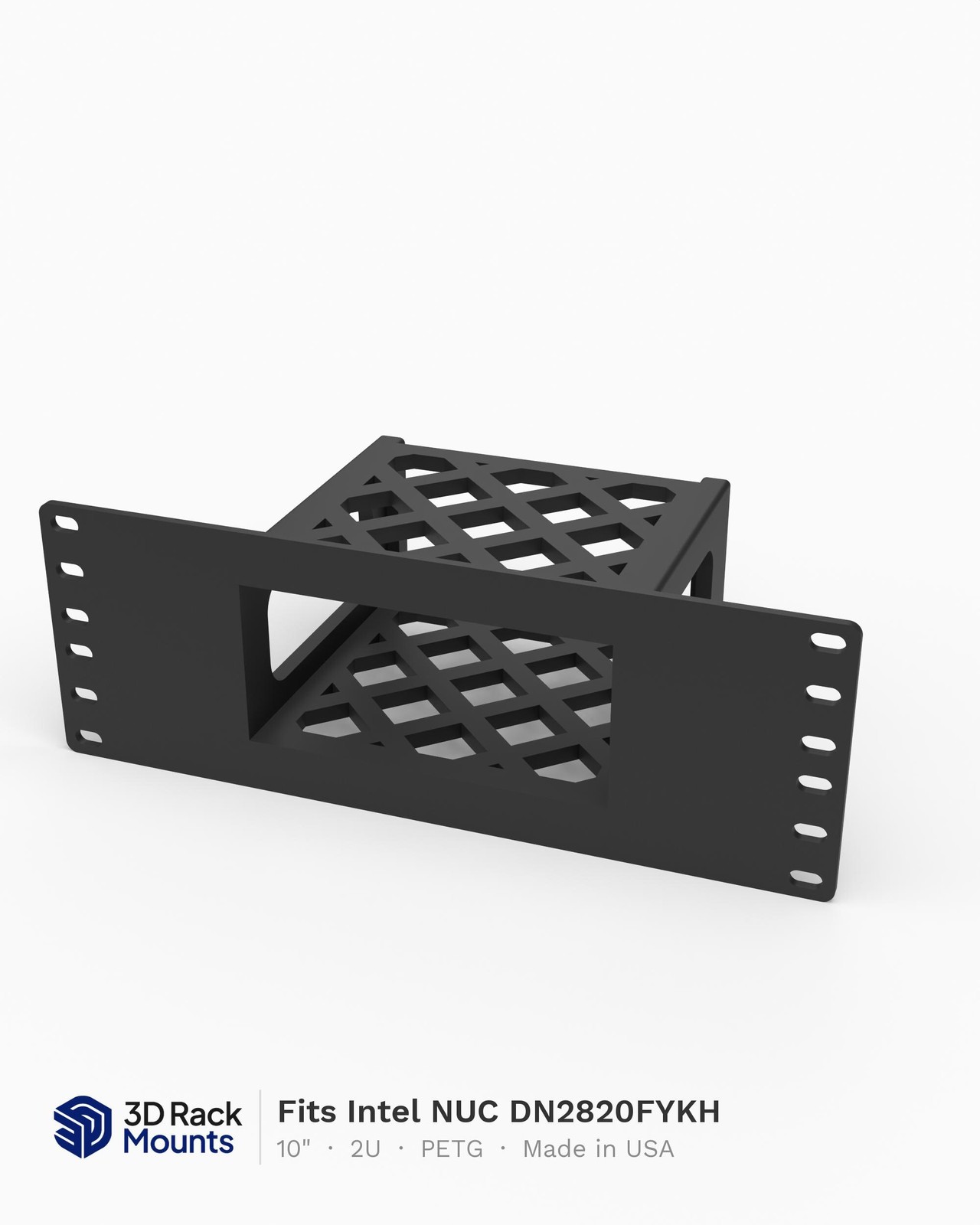 10" Intel NUC DN2820FYKH, D34010WYKH & D54250WYKH Mini Rack Mount - 2U