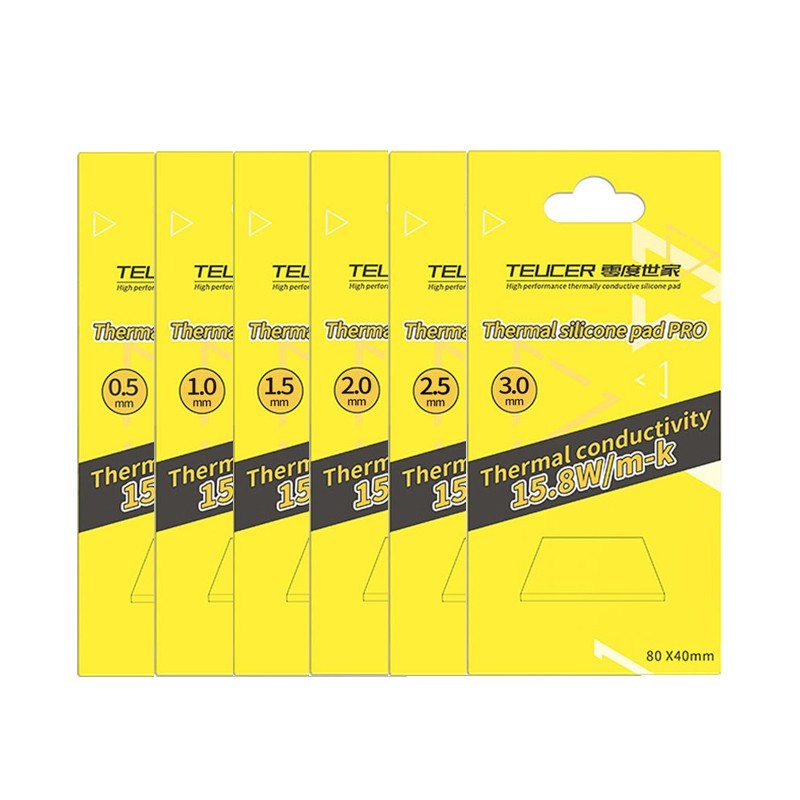 TEUCER 14.8W/mK Thermal Pad 120x120mm CPU GPU Heatsink Cooling Silicone Sheet