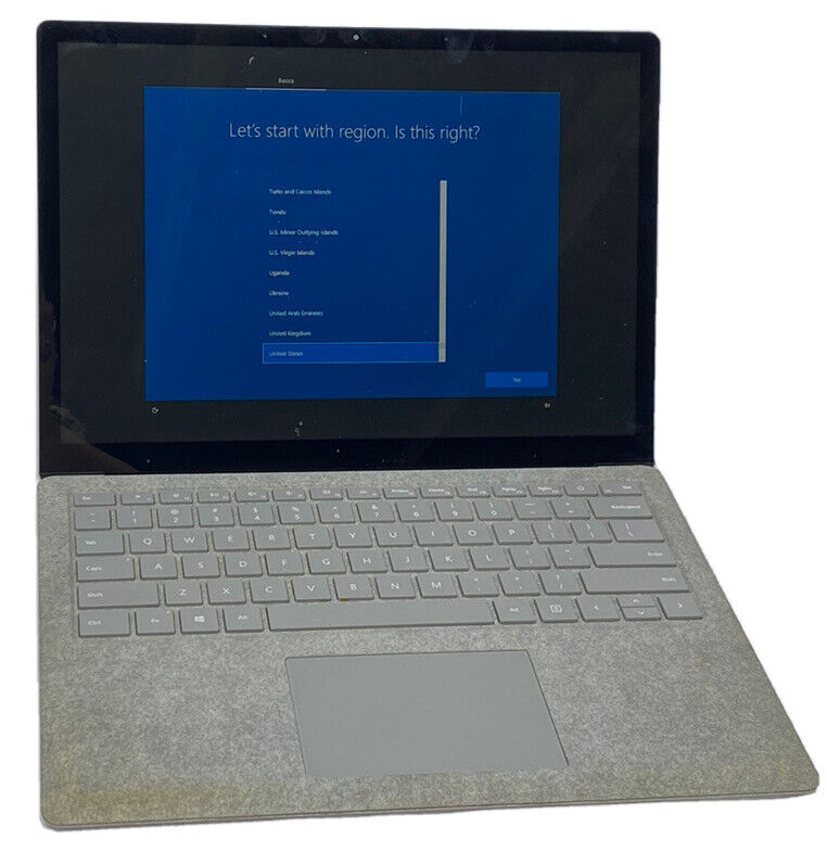 Microsoft Surface Laptop  1769 i7-7660U 2.5GHz 512GB SSD 16GB DDR3 Silver/B-