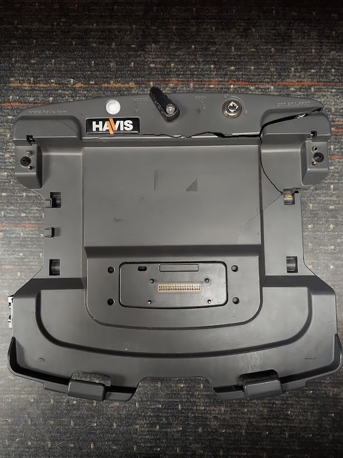 *FOR PARTS* Havis DS-PAN-421 Docking Station Automotive Laptop Mount LOT OF 3