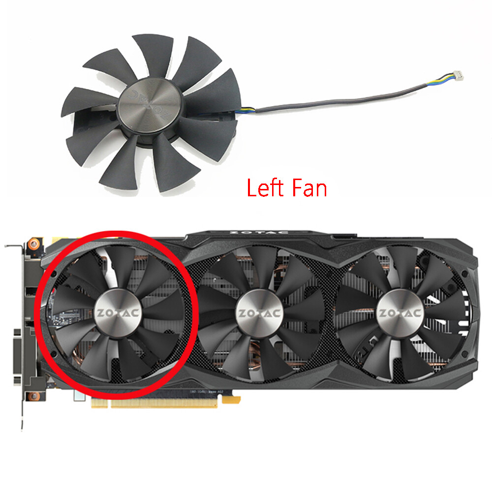 87mm For ZOTAC GTX 970 980 980Ti/TITANX AMP Graphics Card Cooling fan GA91S2H