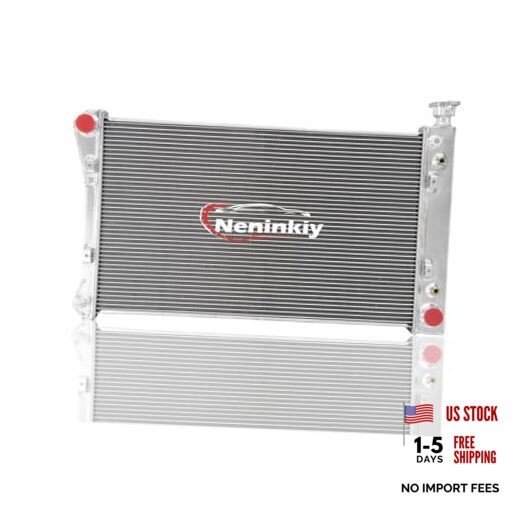3 Row Radiator Aluminum Radiator Compatible with 1988-1999 Chevy GMC C1500