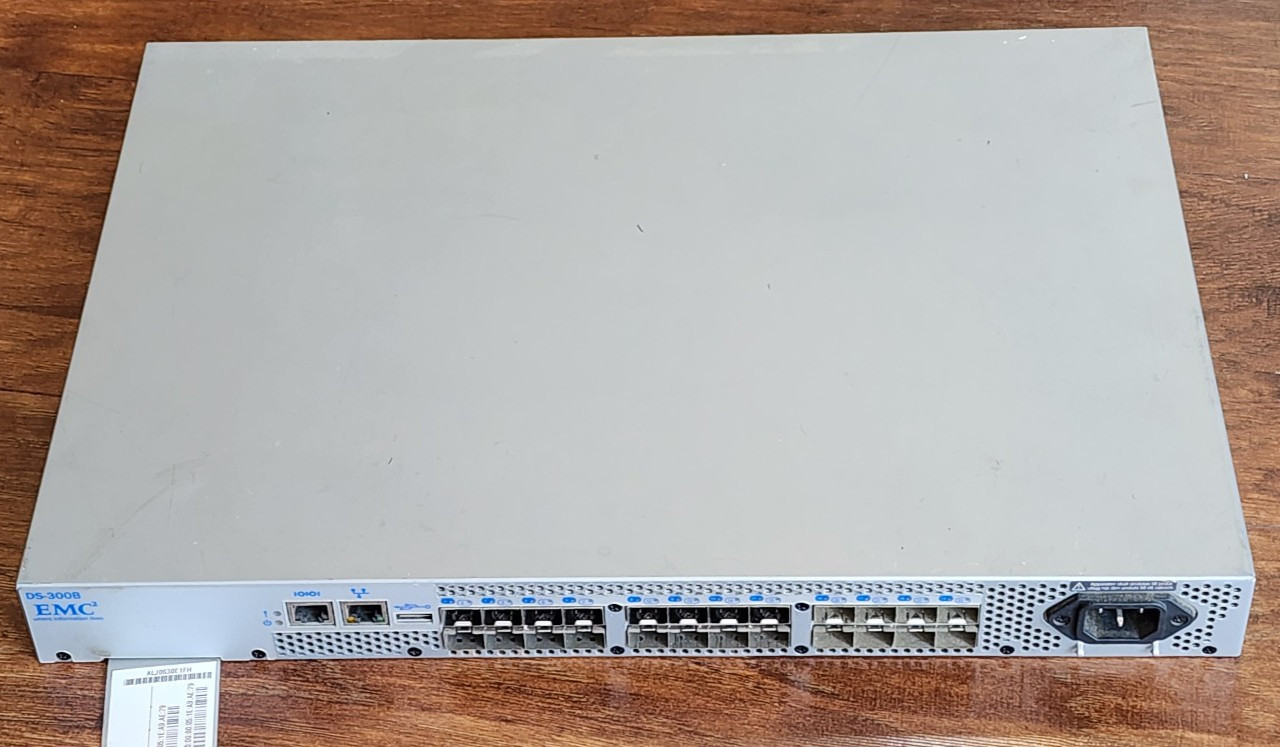 Brocade Ds-300b Emc2 24-Port Fiber Network Switch