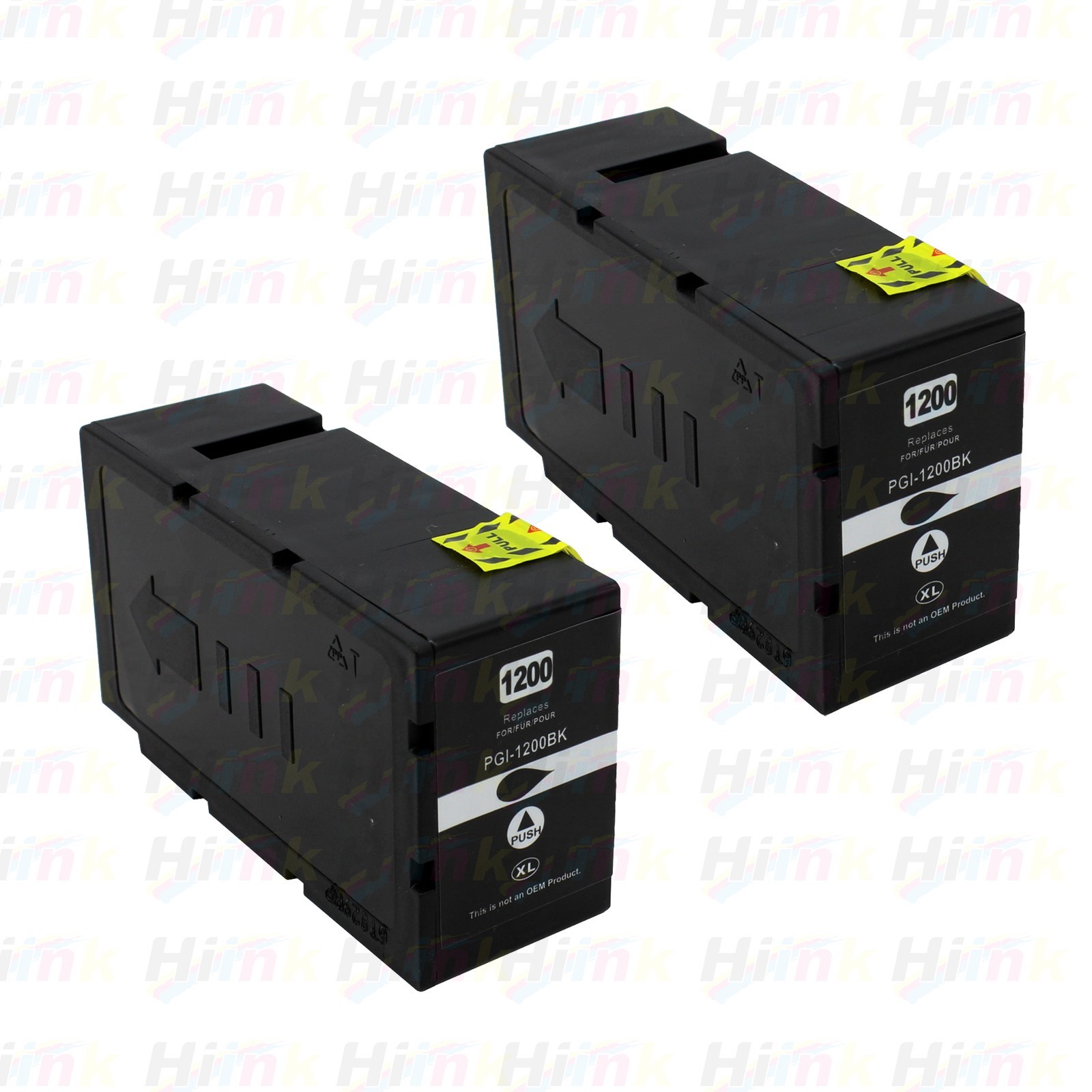 2PK PGI-1200 High Yield Black Ink For Canon Maxify MB2020 MB2120 MB2320 MB2720 