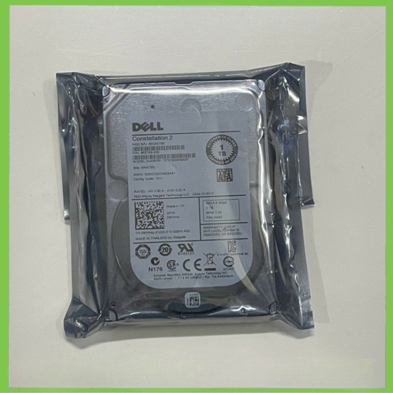NewDell 1TB 7.2K 2.5" 6G SATA WF12F 0WF12F ST91000640NS HDD Hard Drive