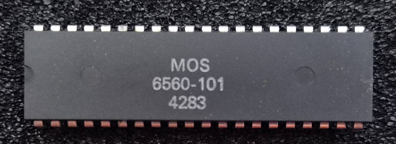 MOS 6560-101 VIC-I NTSC Video Chip IC for Commodore VIC-20 / VC20 GENUINE PART