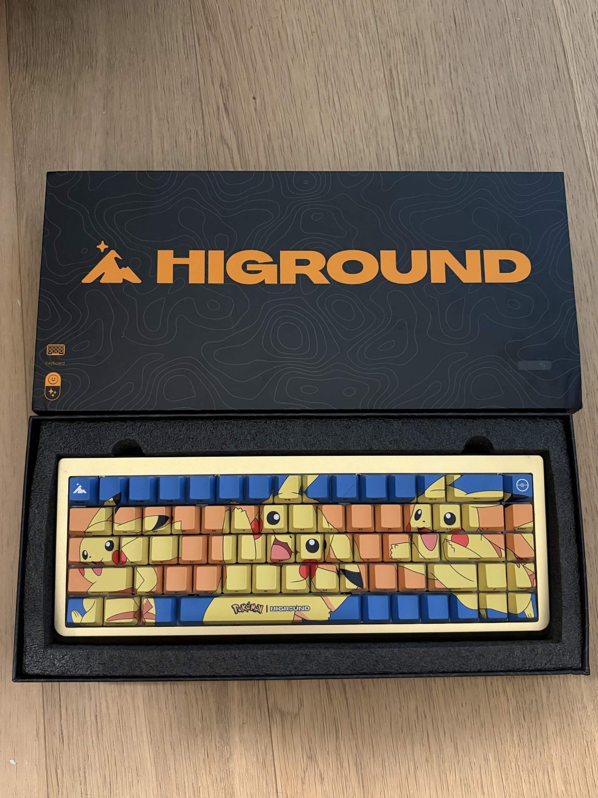 1:1 Unreleased Pokémon X Pikachu Higround Summit 65 Keyboard 2.0