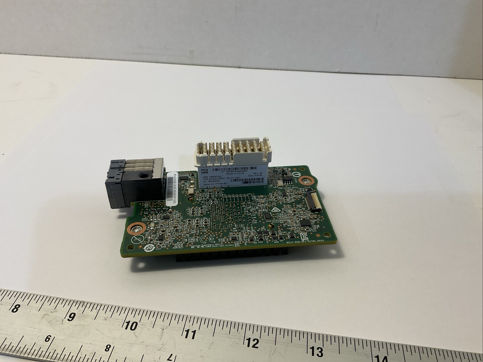 HPE 763349-001 HP Synergy3530C 16G FC HBA 777454B21 Pulled From Working Unit