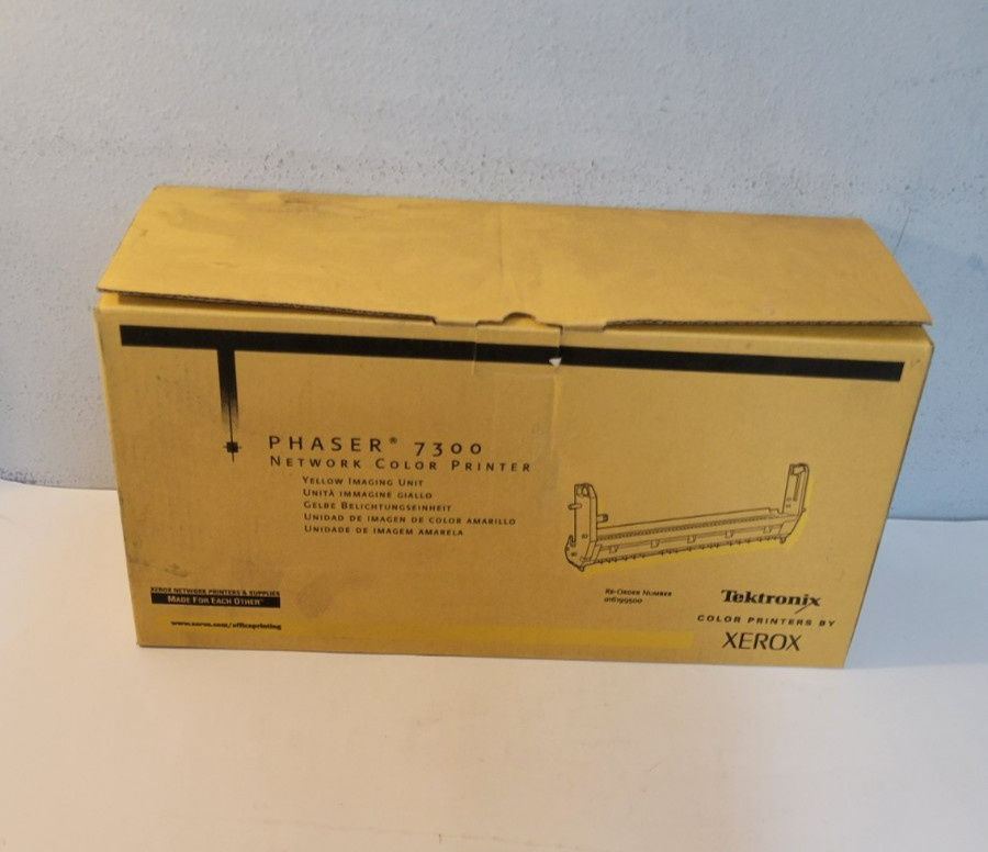 Xerox Tektronix 016199500 Yellow Imaging Drum Phaser 7300 Genuine New Sealed Box