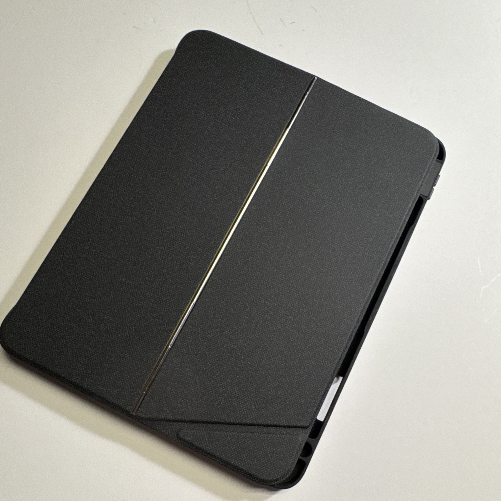 Folding Folio Case for Apple iPad Pro 10 in Black TPU Magnetic Stand