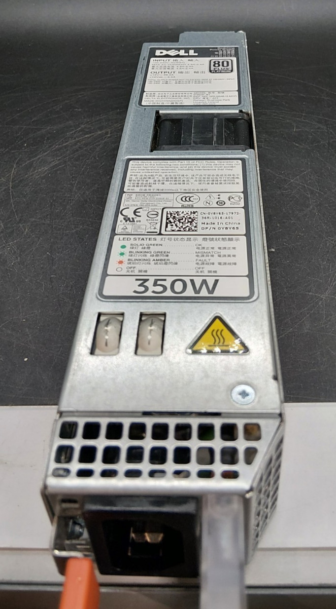 Dell PowerEdge - 350W 80+ Power Supply Unit D350E-S1